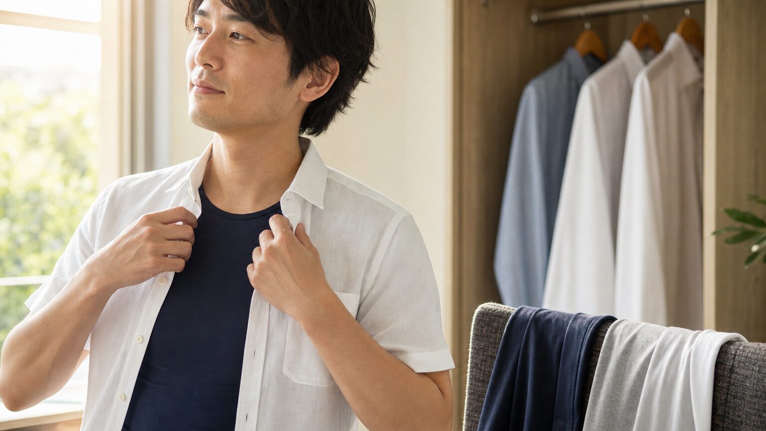 結論：夏のインナーは汗と服装に合わせて選ぶ