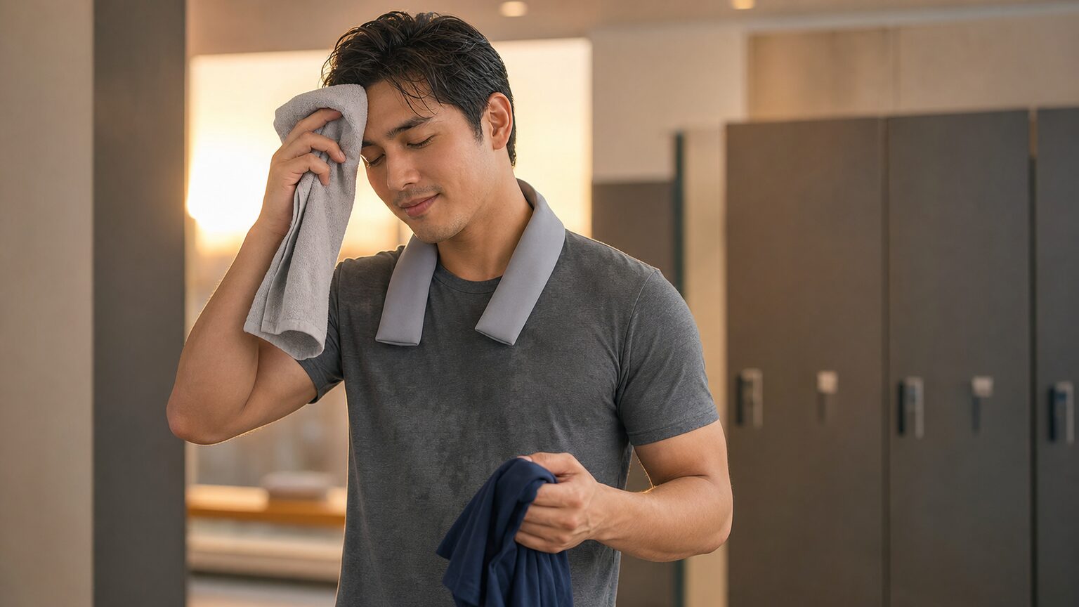 結論：汗はシャツでこすらず用途に合う道具で整える