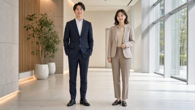 オフィスカジュアルとスーツの違いは装いの自由度で決まる