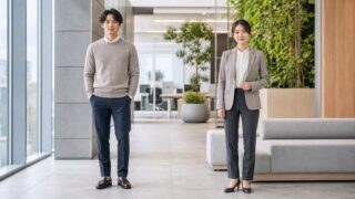 オフィスカジュアルとビジネスカジュアルの違いを場面で整理