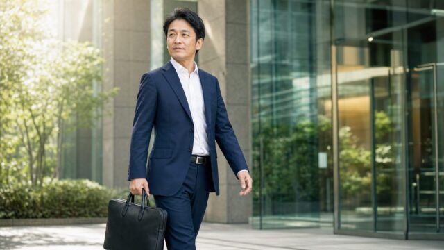 40代メンズのビジネスバッグは端正さと用途で選ぶ