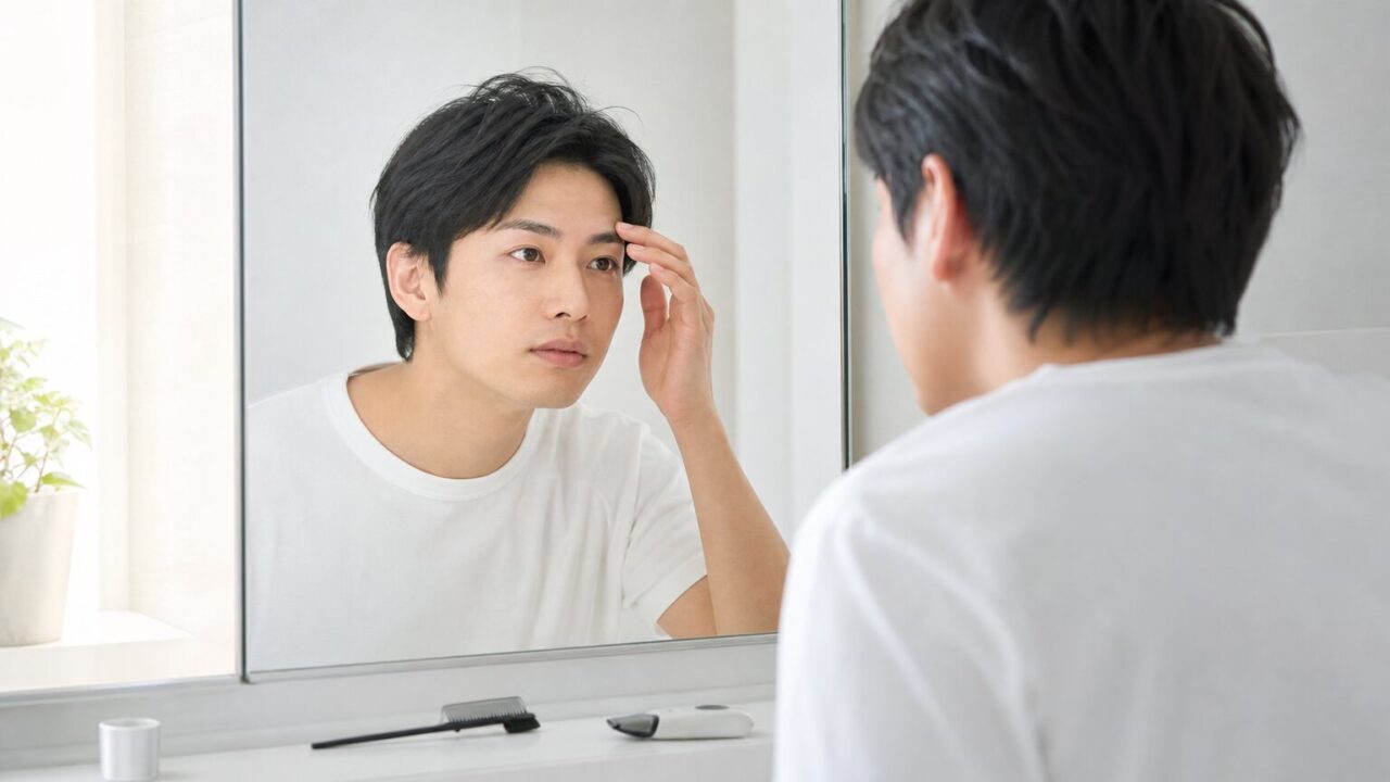 男の眉毛手入れ頻度は週1回が目安｜毎日整えない判断基準