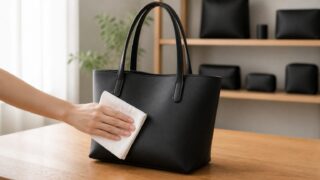 合成皮革の手入れはクリームより乾拭きと保管が基本