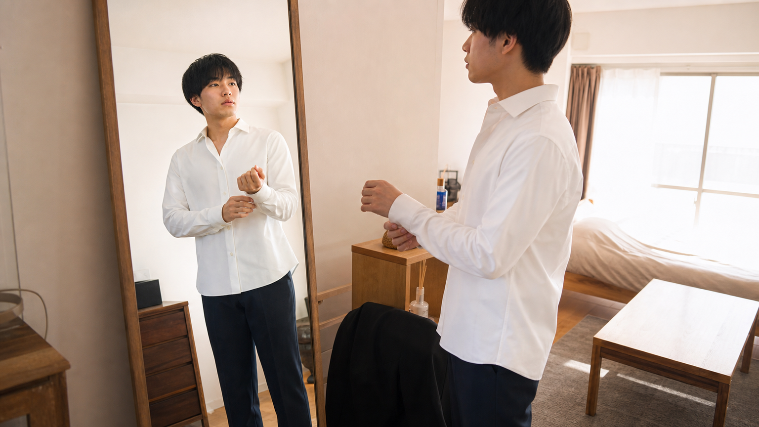 大学生が白シャツを自然に着こなす5つの判断基準