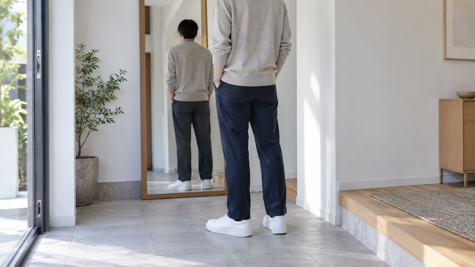 白スニーカーのナイキ エバノンはダサい?すっきり見えるおすすめ10選
